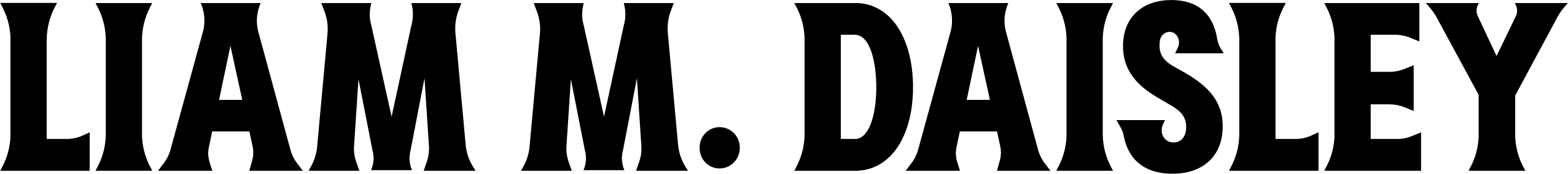 Liam M. Daisley logotype